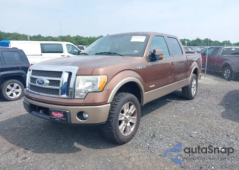 2011 Ford F-150 Lariat from USA, damaged, VIN 1FTFW1CTXBKD37741